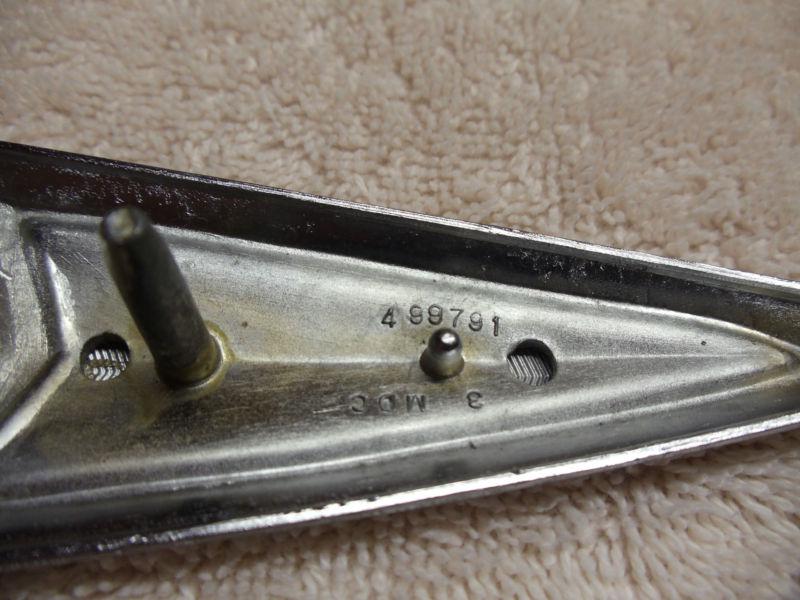 ~1~CLASSIC~NOS~1970 1971 1972 1973 1974-79 PONTIAC NOSE/HEADER PANEL EMBLEM ~GM~, US $89.98, image 6