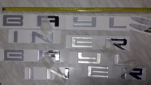 Bayliner boat emblem 44&#034; stickers set - adesivi barca - pegatinas barcos