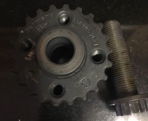 Vw passat 2.0d tdi  crankshaft timing belt pulley unit (bkp) 038105263f