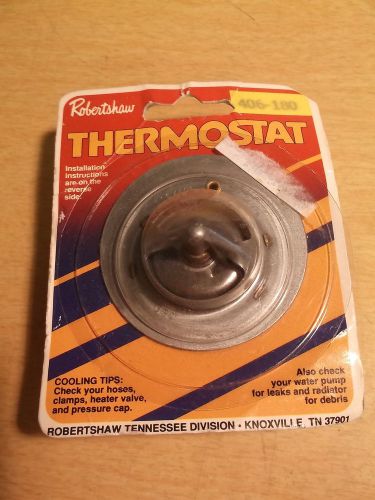 New robertshaw thermostat 406-180 engine coolant nos *free shipping*