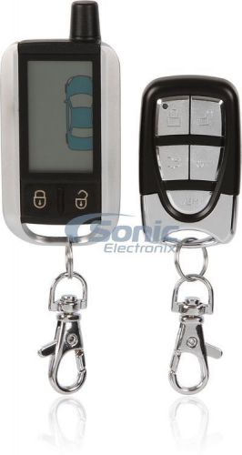 Crimestopper fs-52 2-way keyless entry remote start car alarm security system