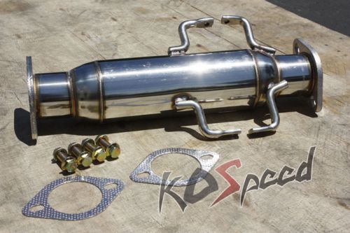 Turbo high flow cat/downpipe/test pipe/piping exhaust 95-99 mitsubishi eclipse