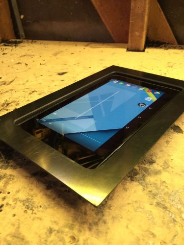 Vehicle in dash custom mount for nexus 7 2013 nexus7-sds slidedock style kit