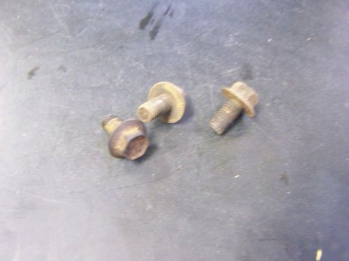 1970's  1977 ford 460 power steering pump mounting bolts-oem