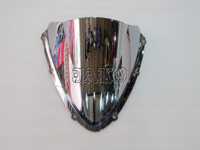 Windshield mirror screen racing windscreen for suzuki gsx r600 r750 2008-2009