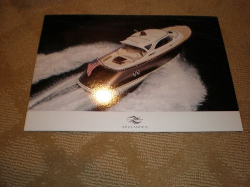 Zeelander z44 44&#039; with ips drives color marketing yacht brochure
