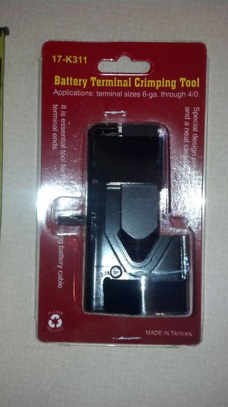 Battery terminal crimping tool brand new free shipping