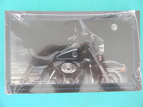 2001 harley davidson touring owner's manual   new    sealed    99466-01