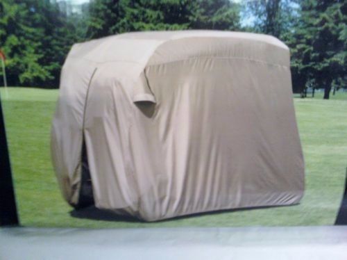 Fairway golf car cover golf cart cover tan