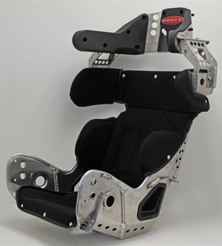 Kirkey racing 88 full containment seat layback seat w/ head &amp; shoulder,18°,18.5&#034;