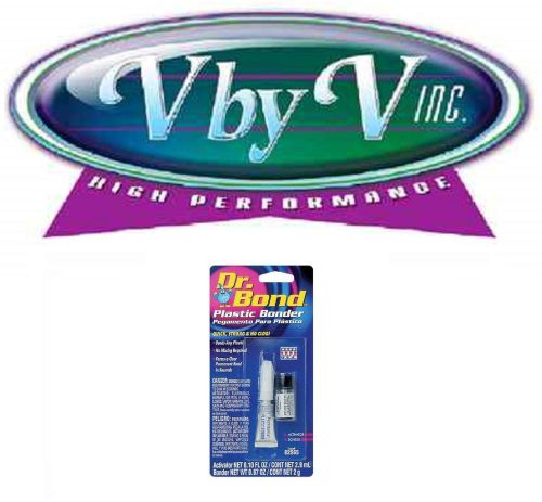 Permatex 82565 dr. bond plastic bonder 2g &amp; 2.9ml bottle each