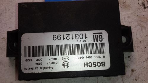 02-03 oldsmobile silhouette park assist control module 10312199