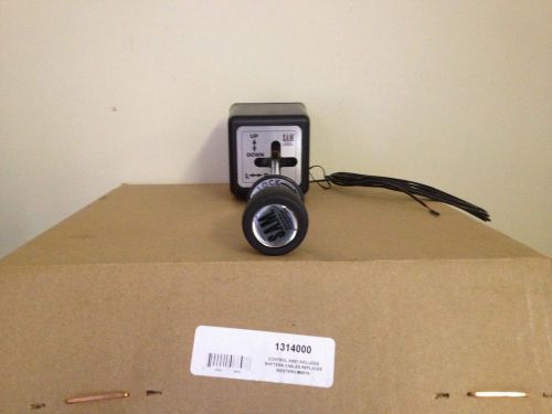 Western old style cable control box with both cables