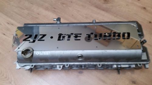 Toyota supra jza80 aristo 2jz-gte coil pack cover - mirror polished "banzai"