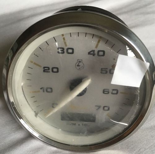 Faria thc054b kronos 7000 rpm i/o boat tachometer gauge w/ hour meter