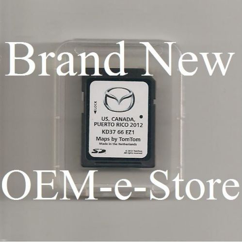 2013 mazda mazda3 navigation data sd card map u.s canada puerto rico 100%oem