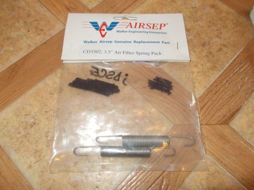 (2) walker airsep cd3502 stainless steel springs 3.5" (1/2)