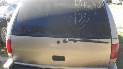 97 98 99 00 01 02 03 04 s10 blazer trunk/hatch/tailgate 51651