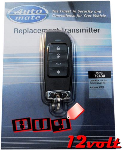 Automate 7243a 2-way 4-button responder led remote control for 3203a