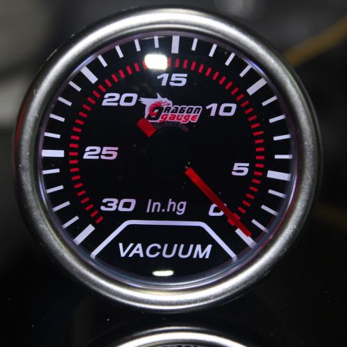 Buy Pointer 2" 52mm Car Universal Smoke Len LED Vacuum Gauge Meter In