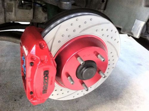 Jdm mazda rx7 rx-7 fd3s fd front &amp; rear hub brake rotor disc color cover set 4pc