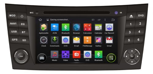 Mercedes-benz e class w211,cls w219, clk w209 android 5.1 car dvd gps