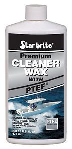 Star brite premium cleaner wax with ptef 16 oz