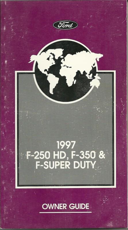 RARE FORD F-250 HD, F-350 AND F- SUPERDUTY COMPLETE OWNERS MANUAL SET, UNUSED, US $47.00, image 2