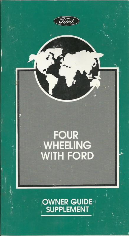 RARE FORD F-250 HD, F-350 AND F- SUPERDUTY COMPLETE OWNERS MANUAL SET, UNUSED, US $47.00, image 5