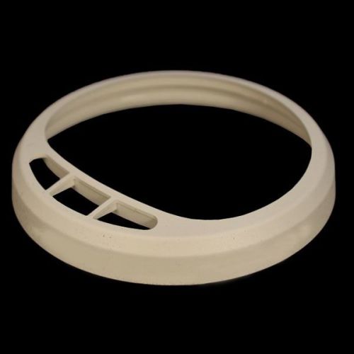 Vdo n05-801-800 white 3 3/4 od inch plastic boat white bezel