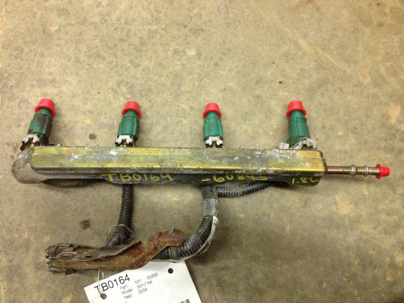 Buy 2004 Nissan Sentra Fuel Rail With Fuel Injectors 1.8 in Cochranton