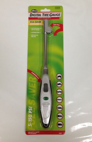 Slime 20165 dual head digital truck tire gauge 5-150 psi