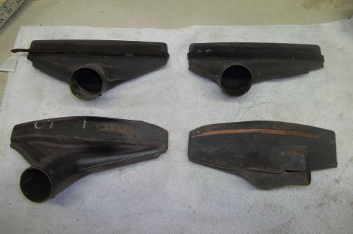 1956 cadillac under dash heater/defrost right and left ducts