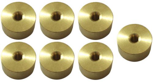 Hilborn bypass jet assortment,.220"-.250",7 fuel pills for -6 an jet can valves