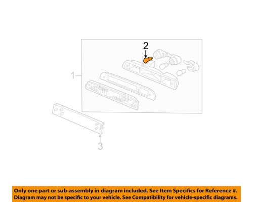 Ford oem-exterior bulbs e35y13466a