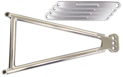 New sprint car jacobs ladder w/straps,3 hole,plated,14",xxx,maxim,eagle,j&amp;j