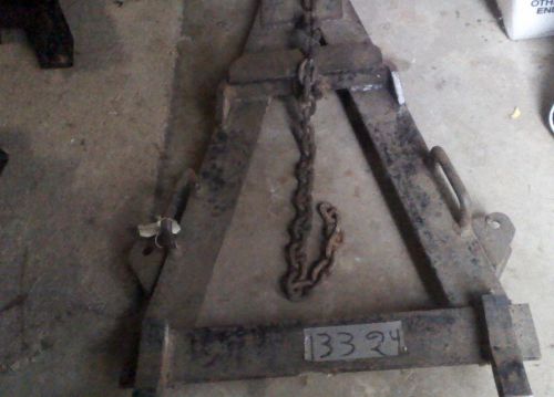 13324 meyer snowplow  a frame for jeep j20 - years 1972 to 1979