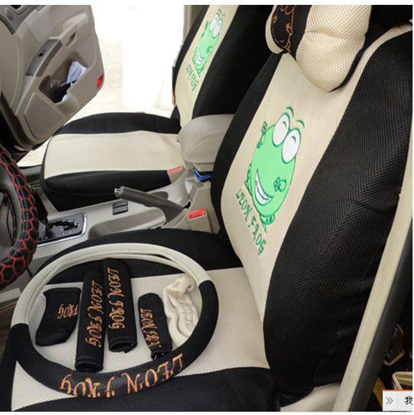 Fashionable Chinese manual embroidery cartoon car seat cover, US $60.00, image 2