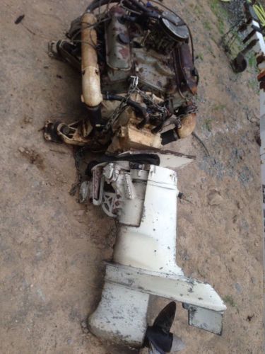 1960's johnson reveler motor/ outdrive