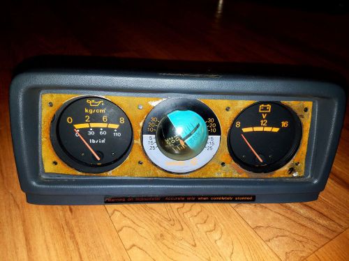 87-91 mitsubishi montero / raider dsm inclinometer tilt gauge pod instrument