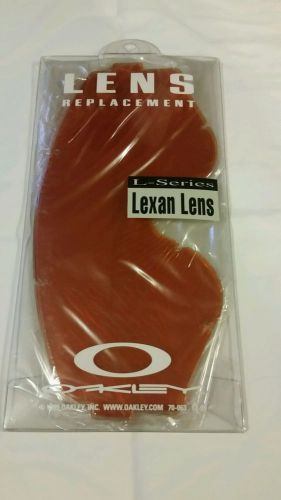 New oakley goggle l-series lexan lens 5 pack 01-130 motocross xc gncc