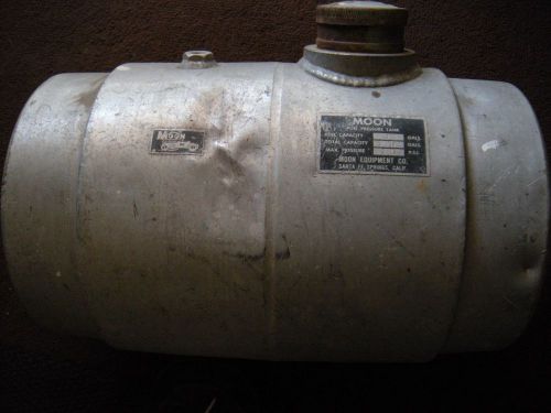 Vintage moon fuel gas pressure tank  rat rod