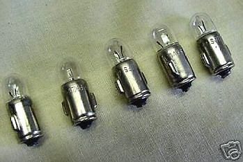 Vw volkswagen volvo bmw porsche opel vdo beetle bus-5 speedometer bulbs - new.