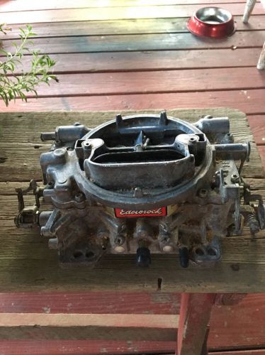 Edelbrock carburetor 4 barrel