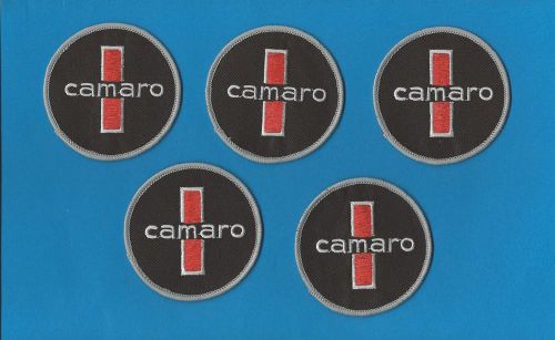 5 lot rare vintage 1990&#039;s chevy camaro iron on car club jacket hat patches c