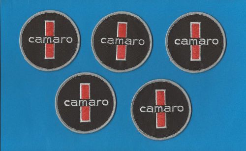 5 lot rare vintage 1990's chevy camaro iron on car club jacket hat patches c