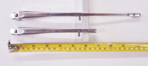 1941-1948 chevy olds etc anco adjustable wiper arms #27 - r&amp;l - 6 3/4&#034; x 10 1/2&#034;