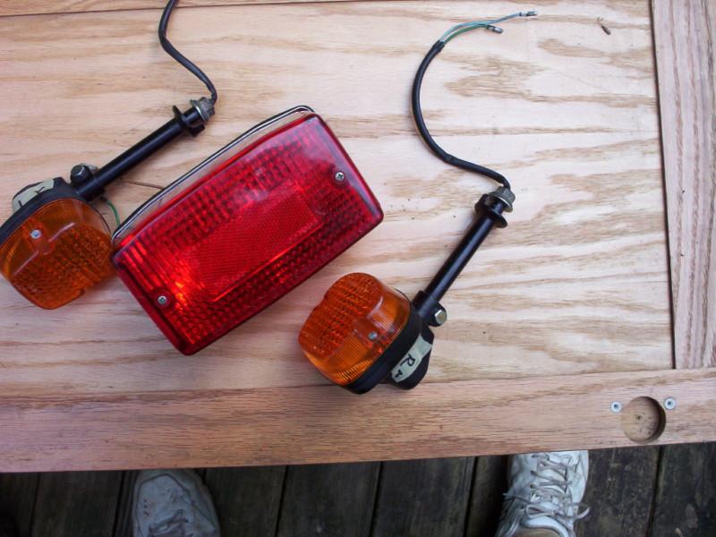 1982 honda ascot ft500 tail light and rear turn signals 