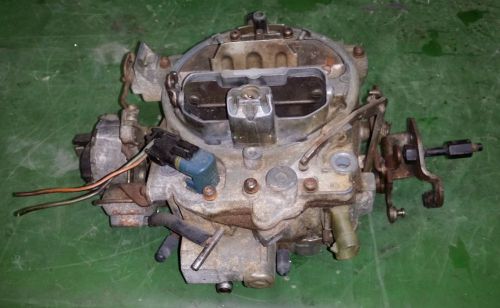 Origional rochester quadrajet e4me carburetor chevrolet 17082207