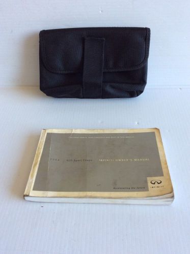 2004 infiniti g35 coupe sport owners manual used